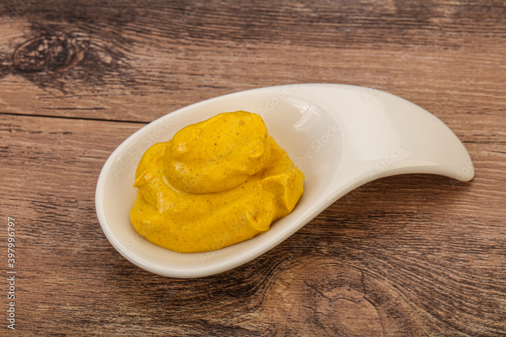 Asian Curry sauce in the bowl Asian Curry sauce in the bowl