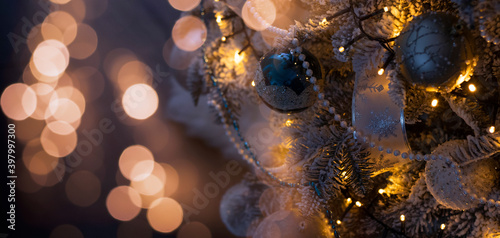 Festive background with a d...