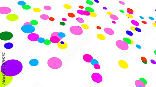 party background with confetti