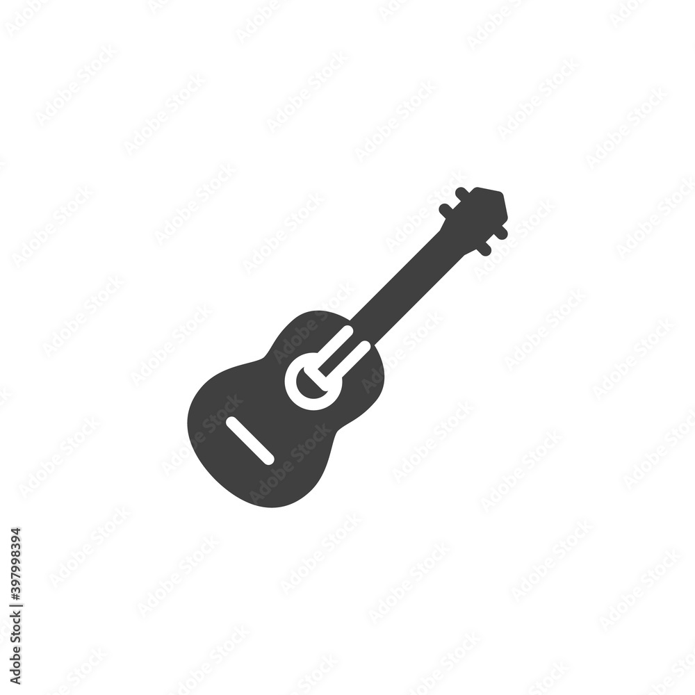 Guitar vector icon. filled flat sign for mobile concept and web design. Acoustic guitar, music instrument glyph icon. Symbol, logo illustration. Vector graphics Guitar vector icon. filled flat sign for mobile concept and web design. Acoustic guitar, music instrument glyph icon. Symbol, logo illustration. Vector graphics