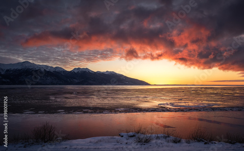 Turnagain Arm Sunset