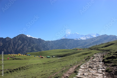 Himalaya landscape in the summer