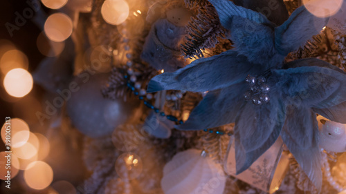 Festive background with a d...