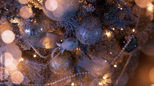 Festive background with a d...