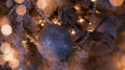 Festive background with a d...