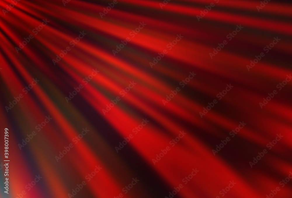 Fototapeta premium Light Red vector layout with flat lines.