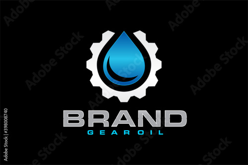oil gear setting logo