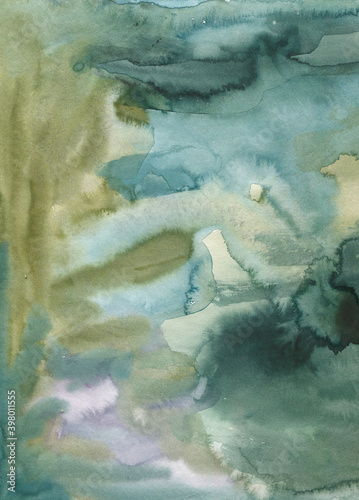 Watercolor illustration abstraction, background. suitable for all types of design and printing. Drawn by hand. 