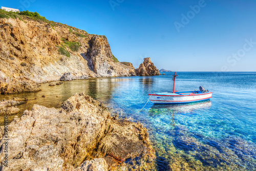 Fototapeta Naklejka Na Ścianę i Meble -  Vagia Beach in Patmos Island