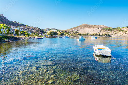 Fototapeta Naklejka Na Ścianę i Meble -  Meloi Beach in Patmos Island