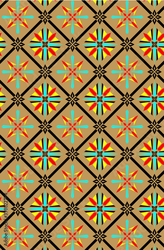 A very good textile design, can be used in all kinds of textile garments, cotton and prints.

