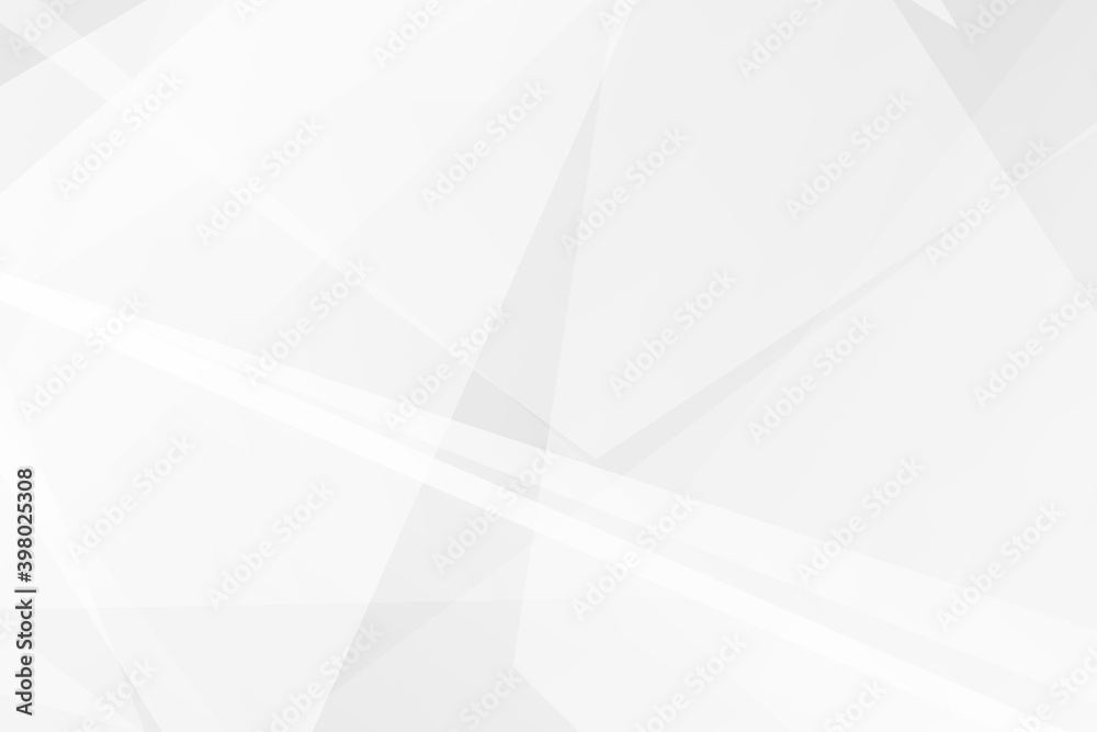 Fototapeta premium Abstract white and grey on light silver background modern design. Vector illustration EPS 10.
