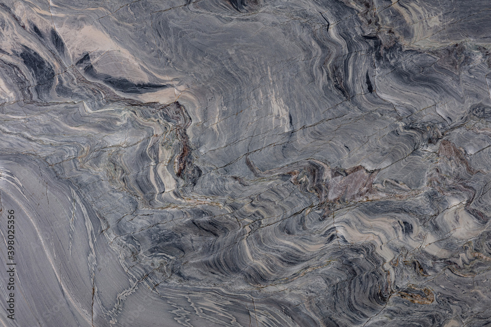 Fototapeta premium Explosion Blue - natural calcite stone, texture for perfect interior, background or other design project.