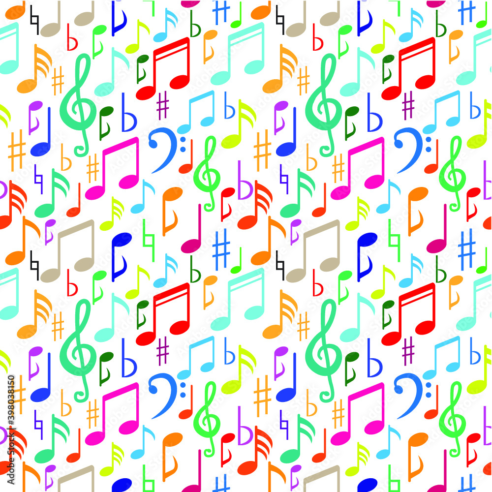 seamless pattern with design elements . Vector