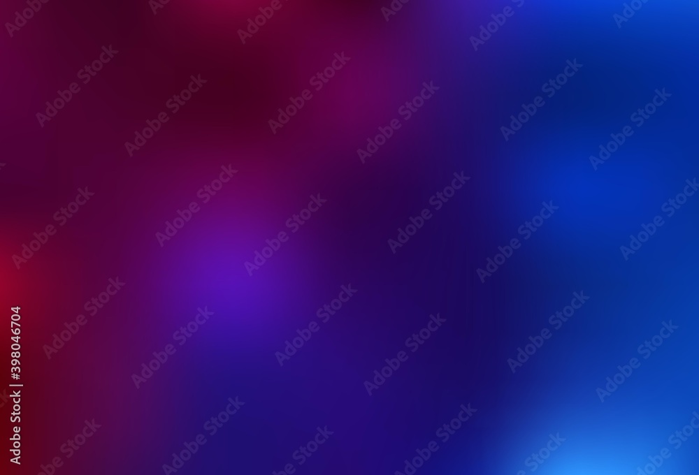 Dark Blue, Red vector colorful abstract texture.
