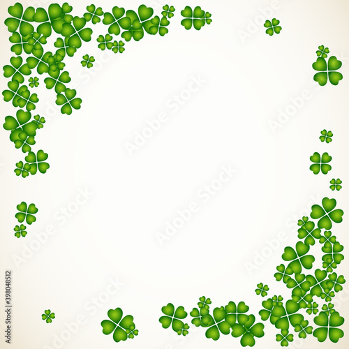 Saint Patrick's Day frame background