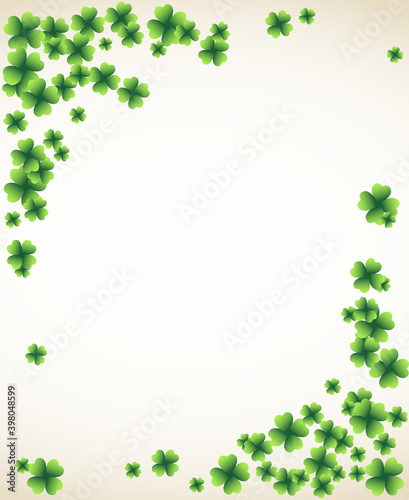 Saint Patrick's Day frame background