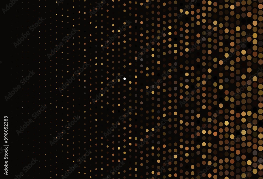 Dark Black vector layout with circle shapes. Dark Black vector layout with circle shapes.