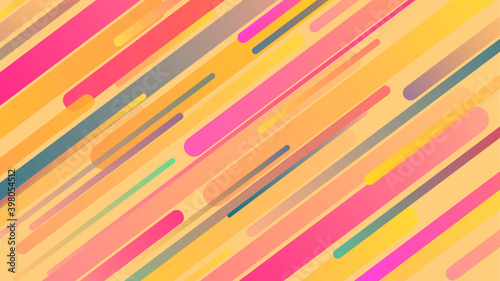 Abstract colorful pop art decorative lined pattern background. Festive colorful vector design, comic 90's style bright soft colors for advertisement