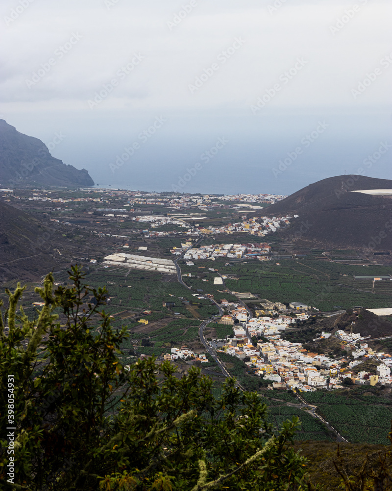 Tierra del Trigo, View of the Tierra del Trigo during a cloudy day, Tenerife