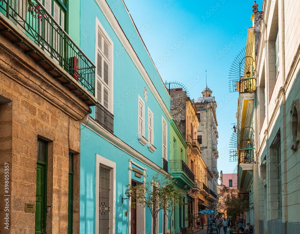Fassaden in der Altstadt von Havanna