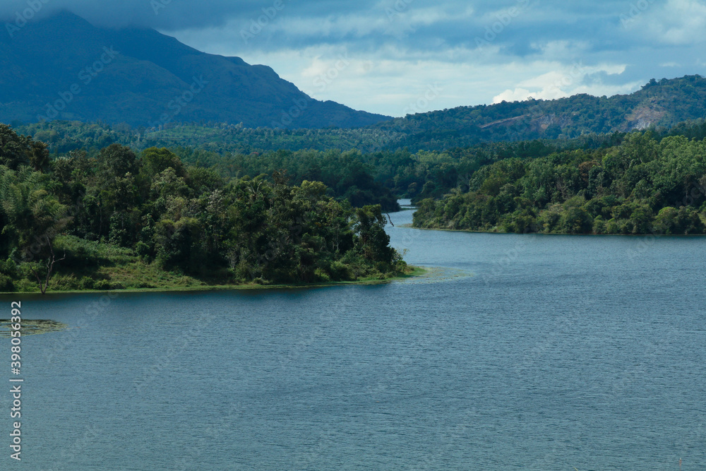 A beautiful scenery from Karappuzha Dam site, Wayanad A beautiful scenery from Karappuzha Dam site, Wayanad