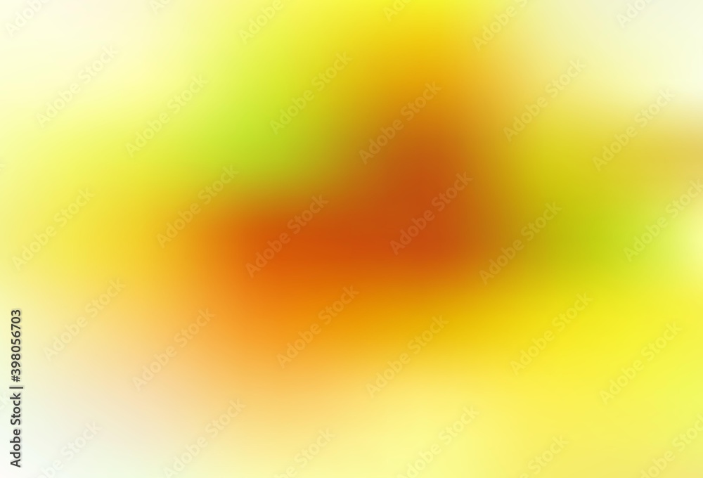 Light Orange vector colorful abstract texture.