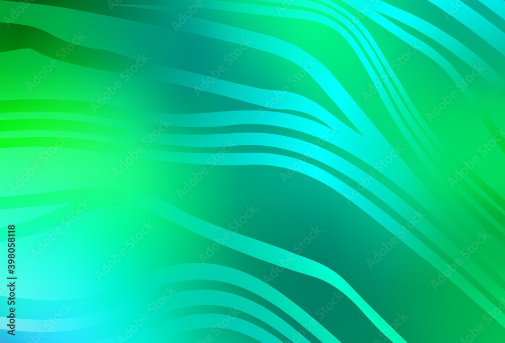 Light Green vector background with lines. Light Green vector background with lines.