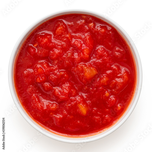Fotografie Tinned chopped tomatoes