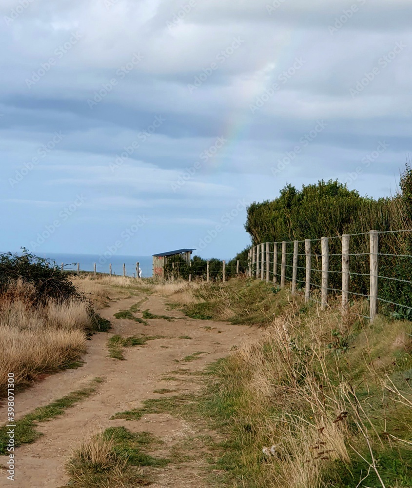 campagne et arc-en-ciel campagne et arc-en-ciel