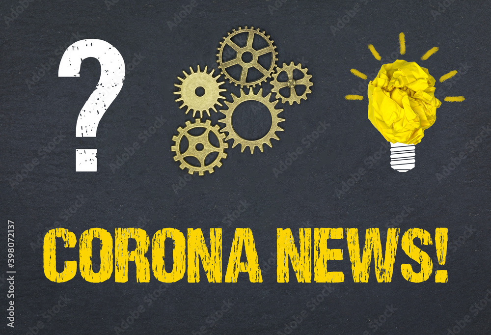 Obraz premium Corona News!