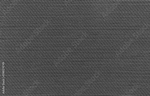 Fabric texture background. Black and white