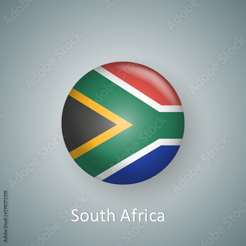 South Africa flag icon circle 3d gradient isolated Free Download South Africa flag icon circle 3d gradient isolated - GFXLoad