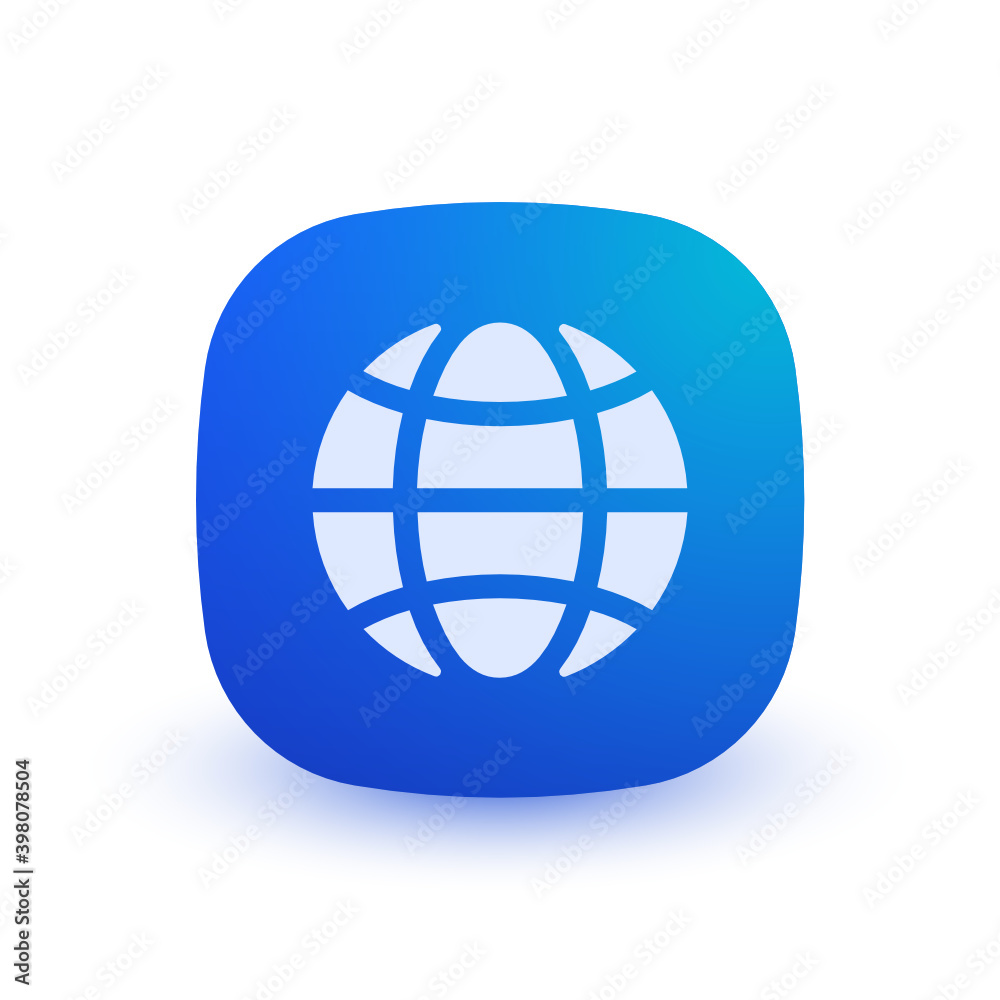 Globe - Button Globe - Button