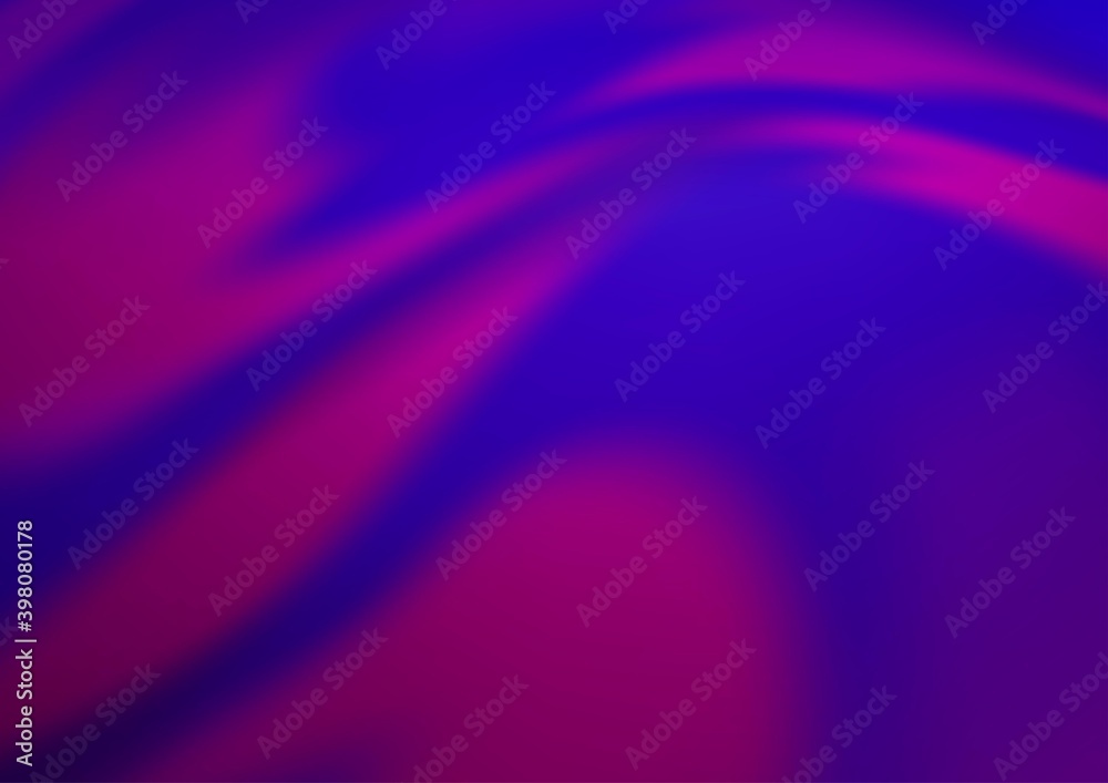 Light Purple vector background with bent lines. A sample with blurred bubble shapes. Pattern for your business design. Light Purple vector background with bent lines. A sample with blurred bubble shapes. Pattern for your business design.