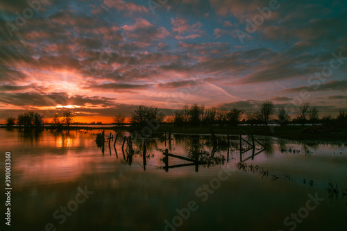 Sunset Welney Wash © Ian