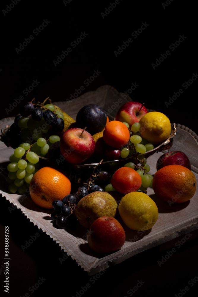 Nature morte corbeille de fruits Nature morte corbeille de fruits