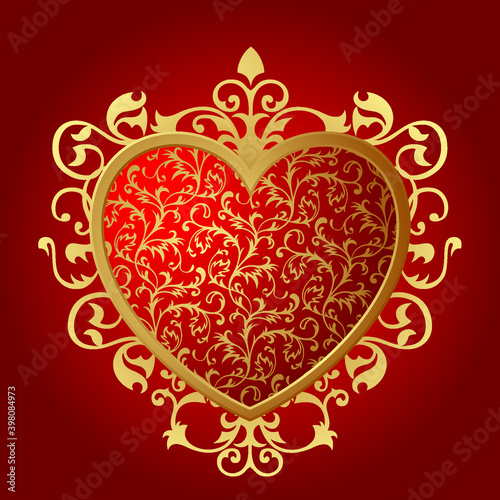 Vector Illustration. Set heart icons  concept of love. hand drawn icons and illustrations for valentines and wedding. 