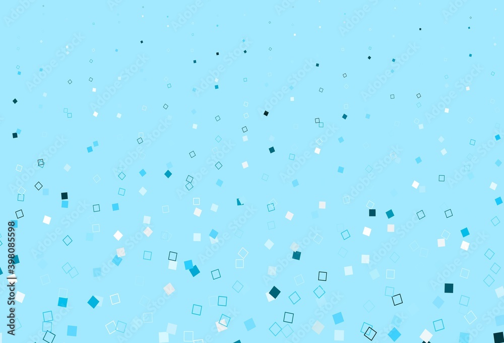 Light BLUE vector template with square style. Light BLUE vector template with square style.