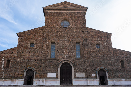 Obraz na płótnie Duomo nel centro di Faenza w salonie