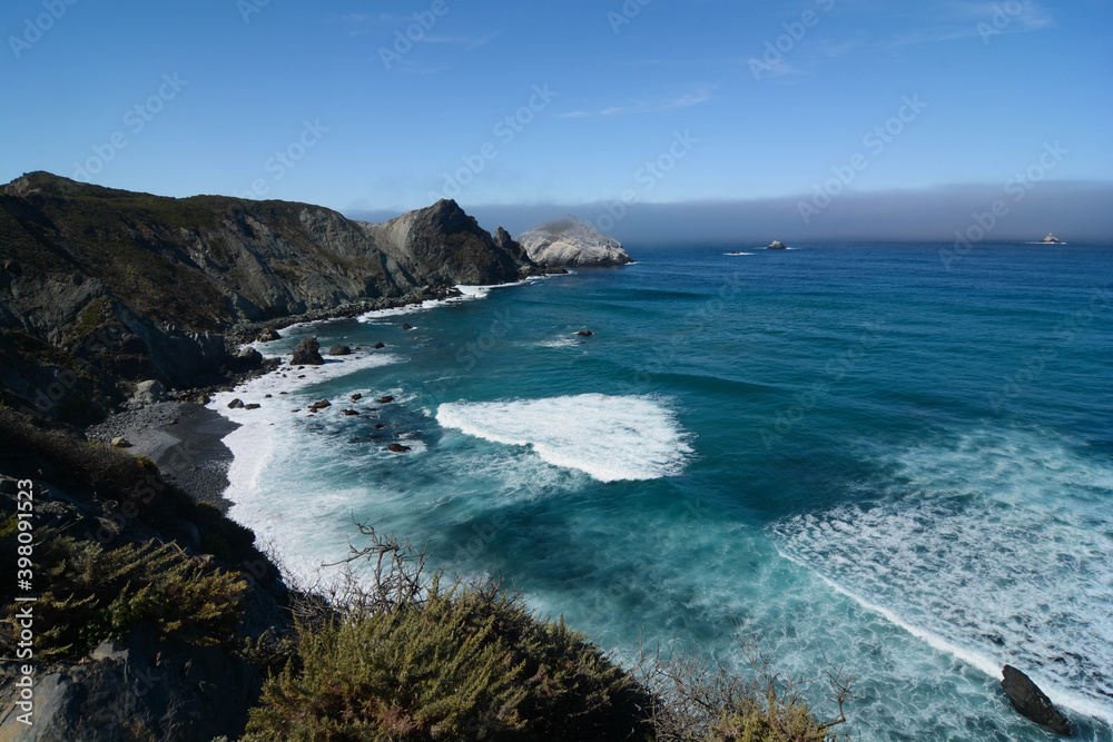 Panorame big sur, california Panorame big sur, california