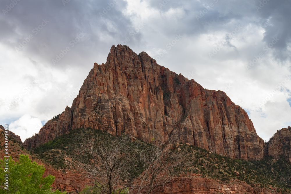 Rock formations at Zion National Park