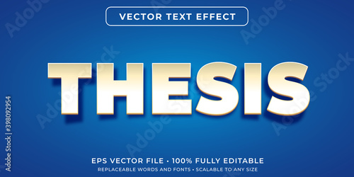Editable text effect - paper work cut out style