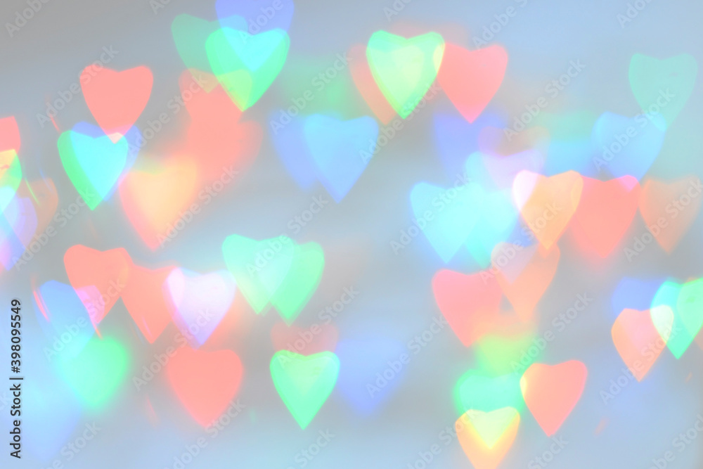 background with hearts