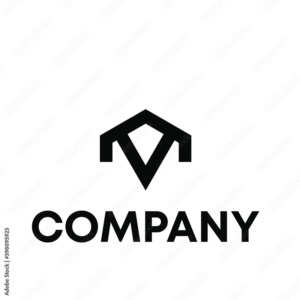 Fototapeta premium m logo design