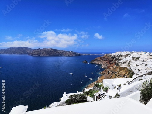 Beautiful views of Santorini Island, Greece
