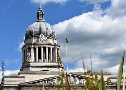 Nottingham City council house, in the old Market Square.