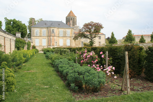 Obraz na plátně former presbytery in surgères (france)