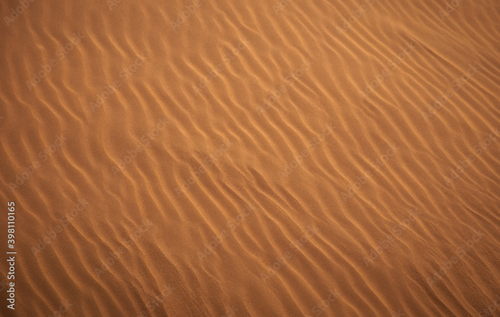 Sand pattern of the desert Sand pattern of the desert