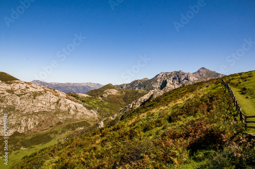 Lagos de Covadonga, Principado de Asturias, España.